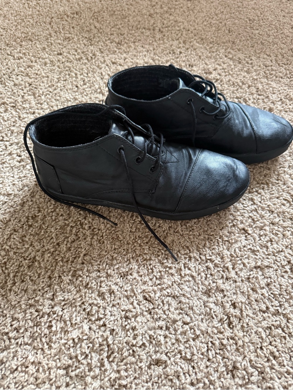 Toms Black Men's Casual Chukka Boots
